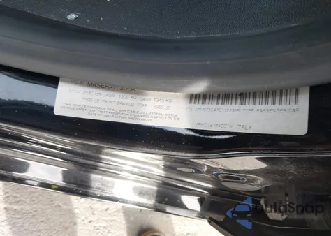 2014 Maserati Ghibli from USA, damaged, VIN ZAM57XSA7E1122335